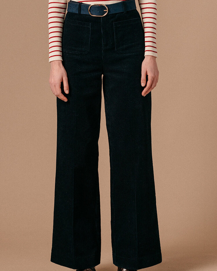 GRACE & MILA PANTALON LEYTON - MARINE