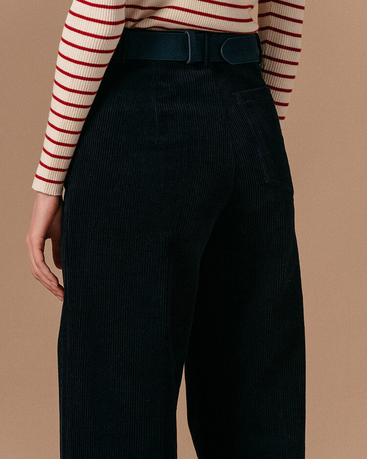 GRACE & MILA PANTALON LEYTON - MARINE