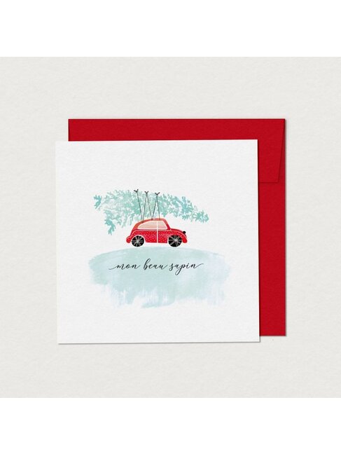 MIMOSA DESIGN CARTE DE SOUHAIT - MON BEAU SAPIN