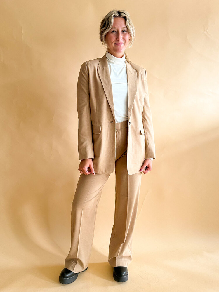 B.YOUNG VESTON DANTA - TIGER'S EYE MELANGE