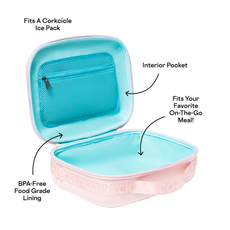 CORKCICLE BOITE À LUNCH - ROSE QUARTZ