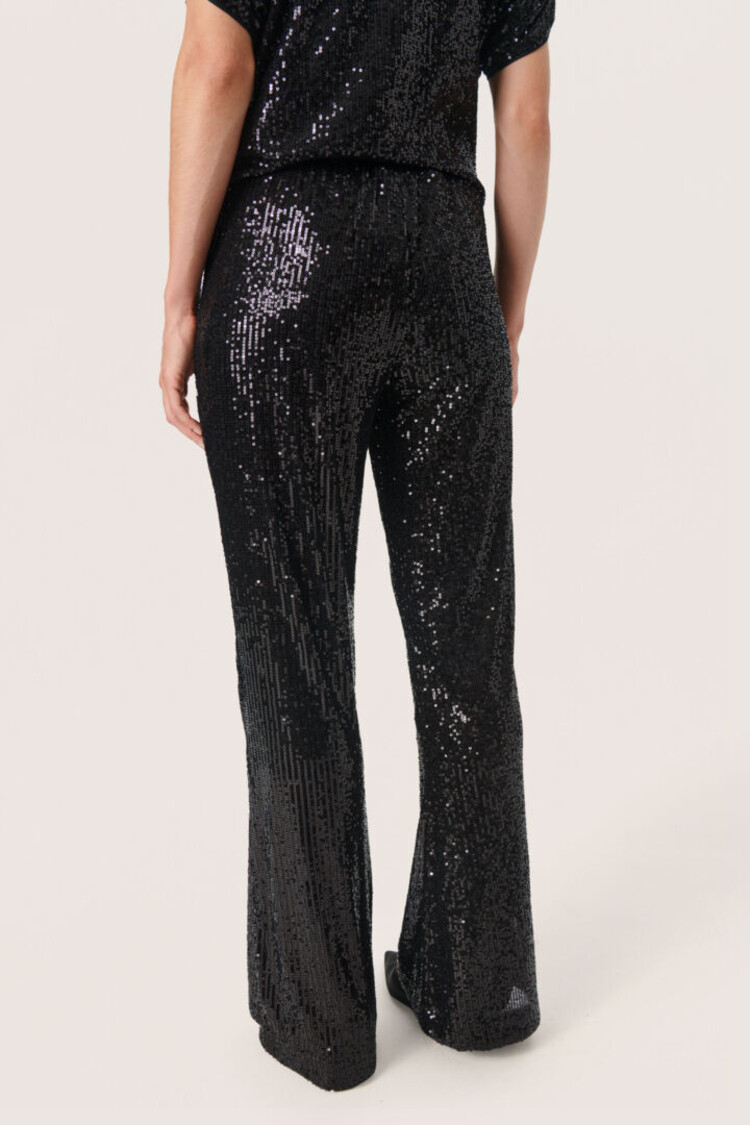 SOAKED IN LUXURY PANTALON SUSE - NOIR