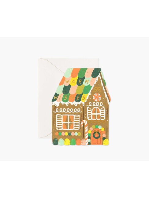 RIFLE PAPER CO CARTE DE SOUHAIT - MAISON DE PAIN D'ÉPICE