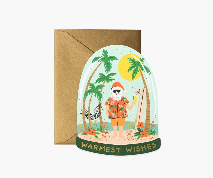 RIFLE PAPER CO CARTE DE SOUHAIT - WARMEST WISHES