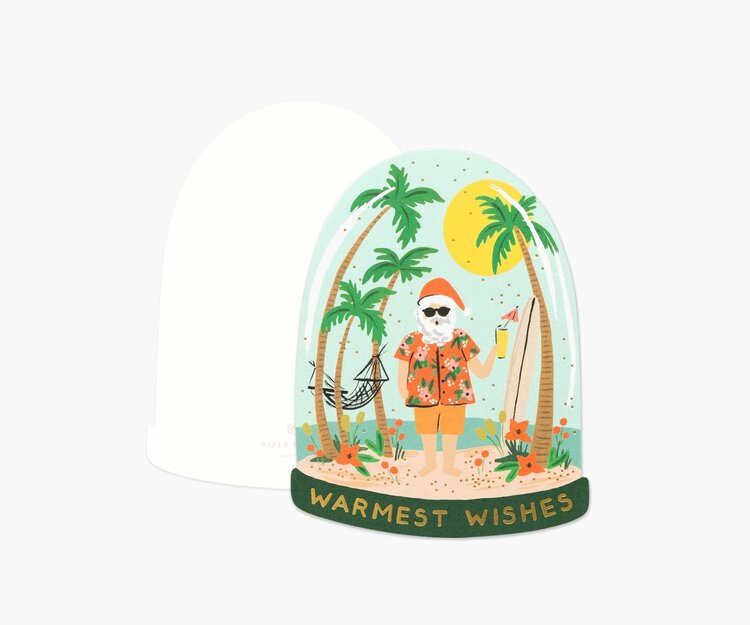 RIFLE PAPER CO CARTE DE SOUHAIT - WARMEST WISHES