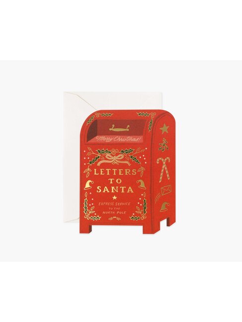 RIFLE PAPER CO CARTE DE SOUHAIT - LETTERS TO SANTA