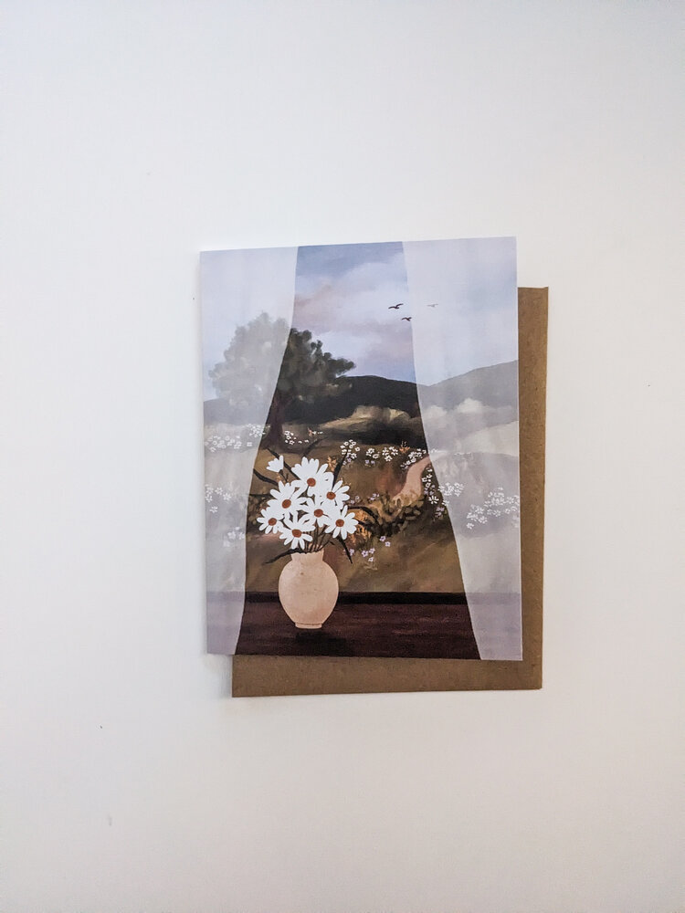 PAPIER FLEURI CO CARTE DE SOUHAIT - BRISE D'ÉTÉ