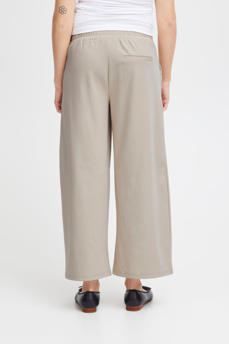 ICHI PANTALON KATE WIDE - DOESKIN