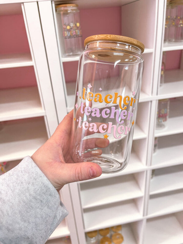 ALAROCQUEDESIGN VERRE BAMBOO 16 OZ - TEACHER TEACHER TEACHER