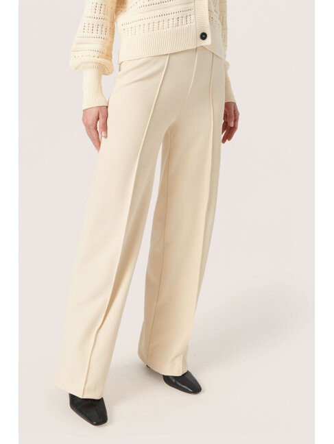 SOAKED IN LUXURY PANTALON BEA - SANDSHELL