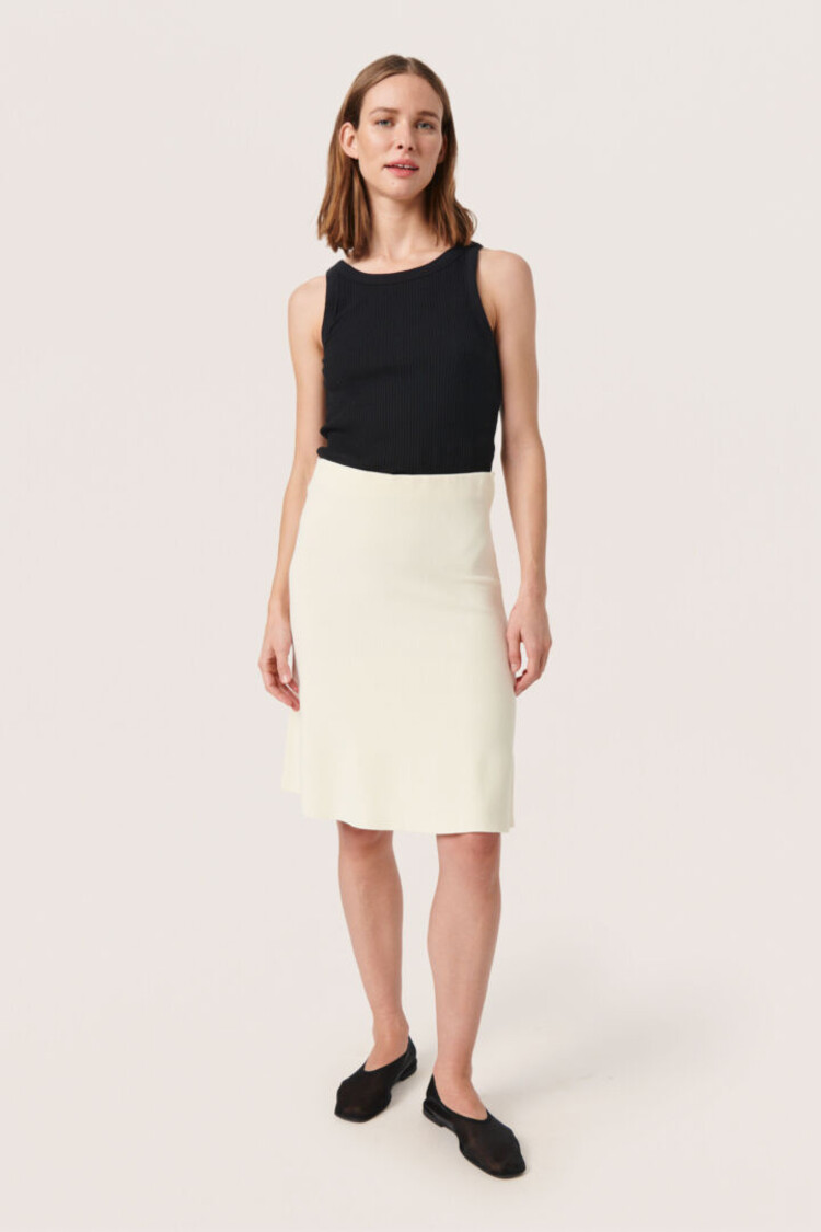 SOAKED IN LUXURY JUPE INDIANNA - PEARLED IVORY