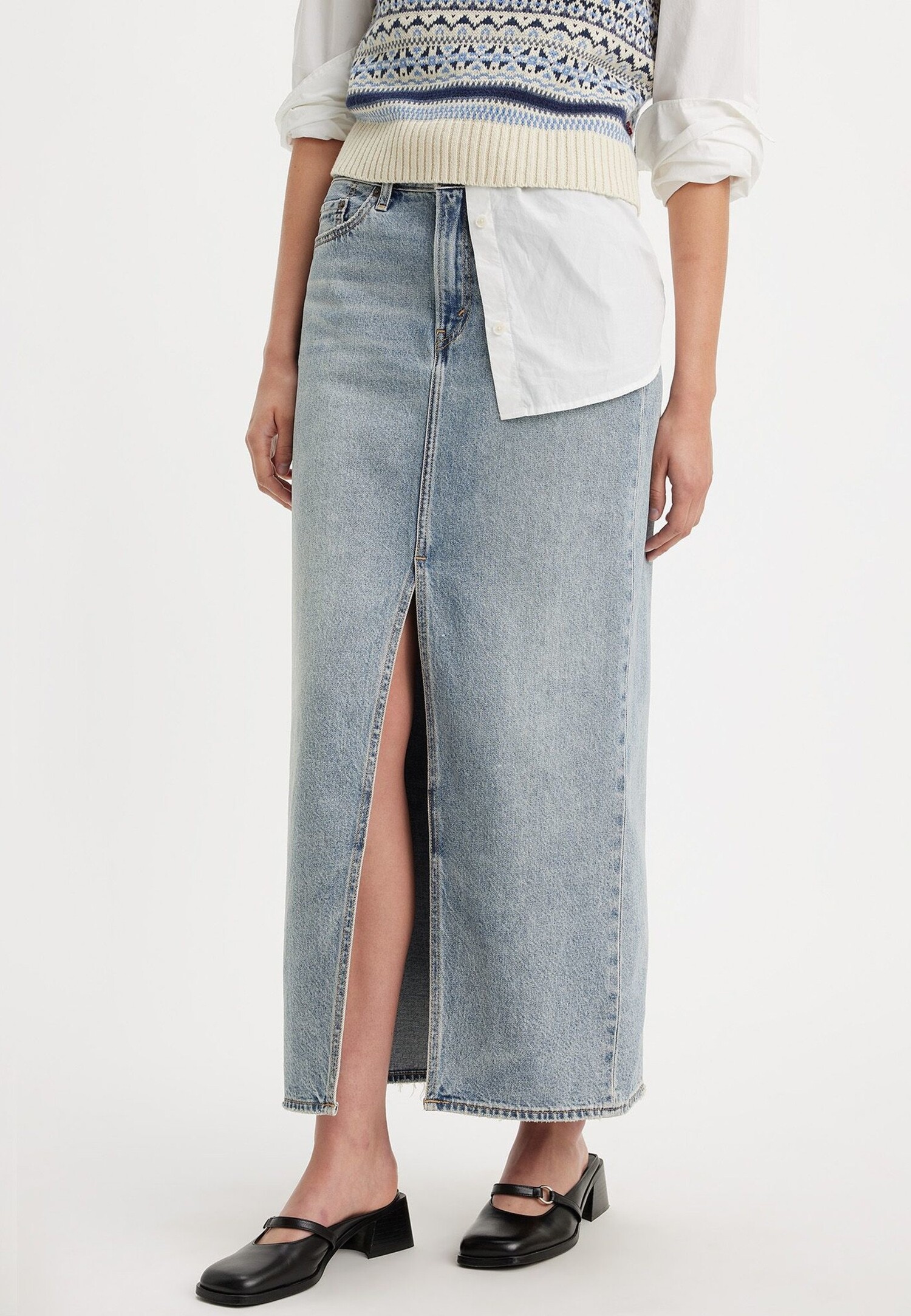 JUPE COLUMN ANKLE PLEASE HOLD Boutique La Penderie