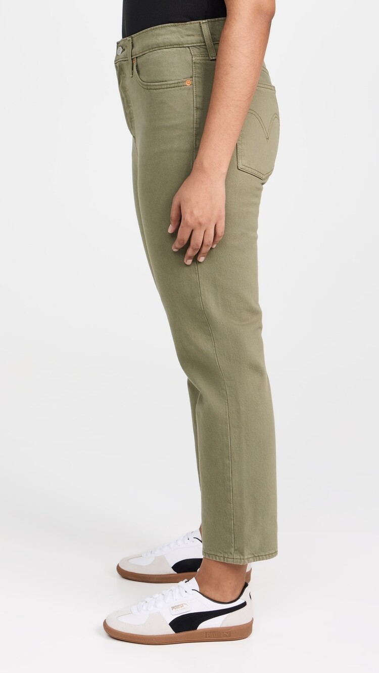 LEVI'S JEANS WEDGIE STRAIGHT - STEEPED  LICHEN GREAN