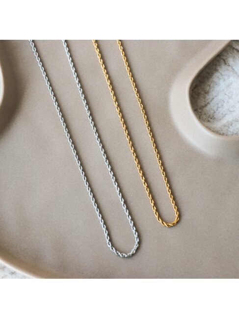 HORACE JEWELRY CHAÎNE TORSADÉE - OR