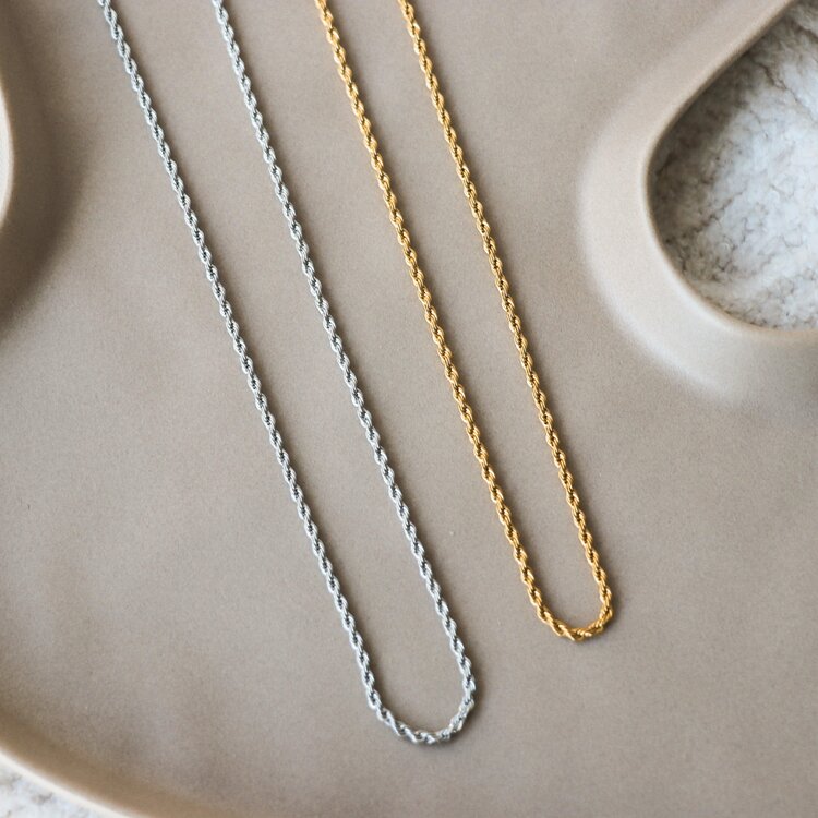 HORACE JEWELRY CHAÎNE TORSADÉE - OR