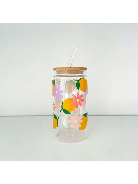 LA PENDERIE VERRE EN BAMBOU - CITRONS