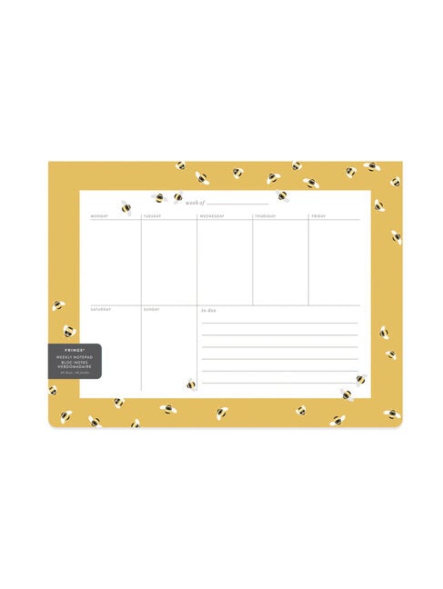 FRINGE PLANIFICATEUR DE SEMAINE - ABEILLES