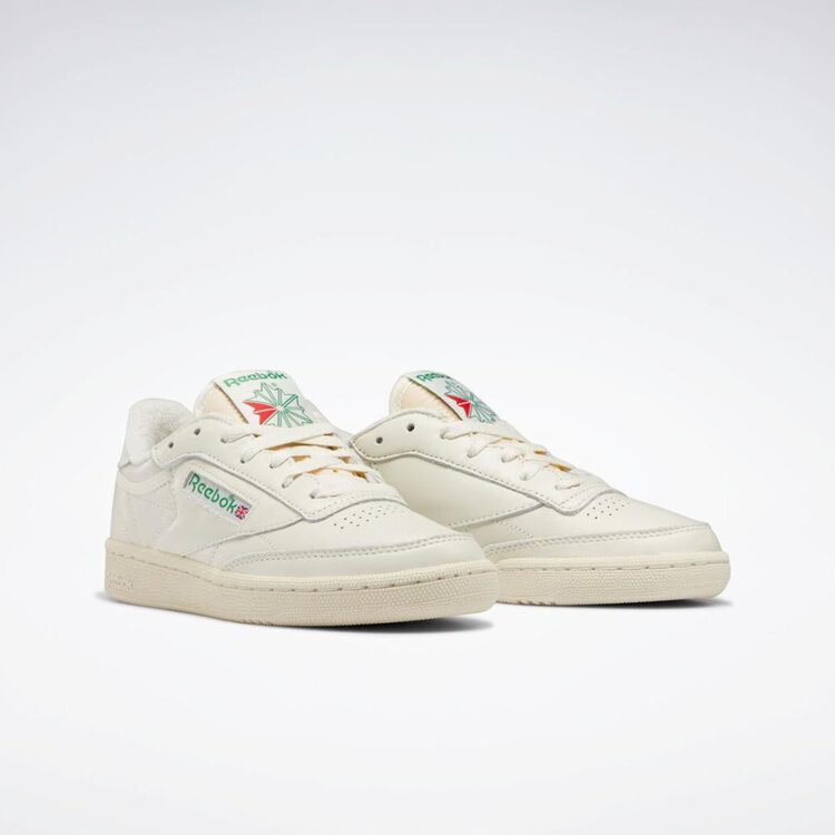 REEBOK CHAUSSURE CLUB C 85 VINTAGE - CHALK/ALAMBASTER/GLEN GREEN