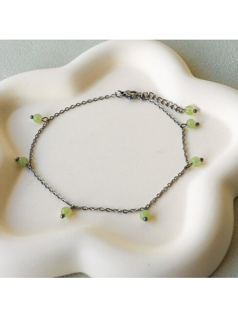 HORACE JEWELRY CHAINE POUR CHEVILLE MATCA - SAUGE