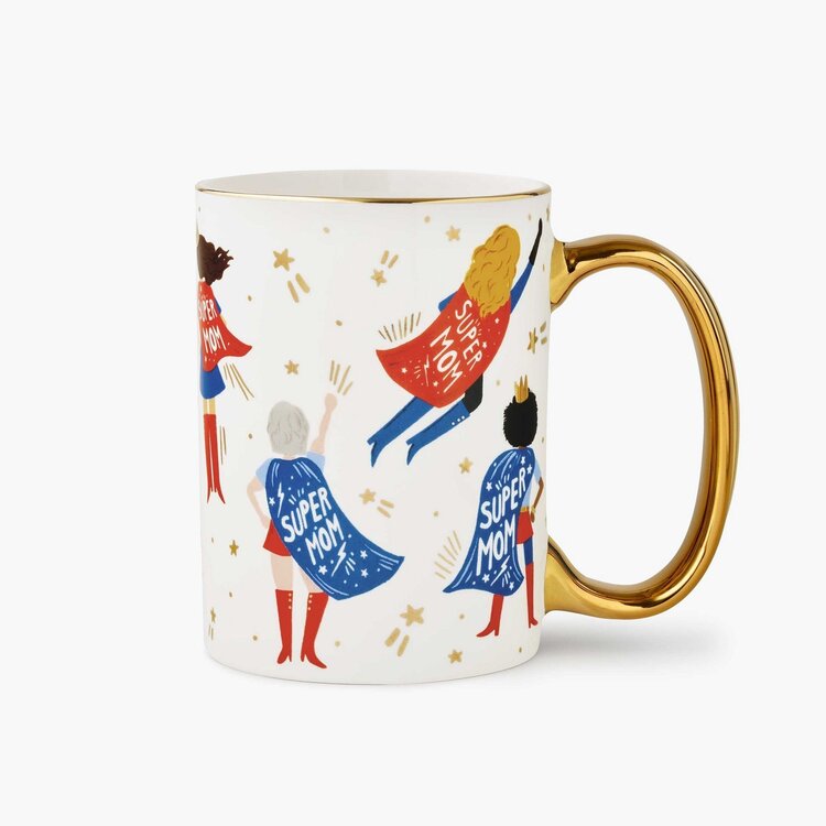 RIFLE PAPER CO TASSE EN PORCELAINE - SUPER MOM