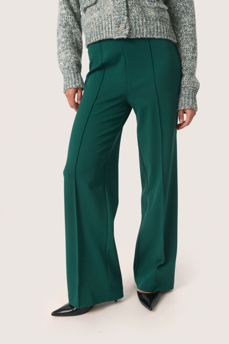 SOAKED IN LUXURY PANTALON BEA - RAIN FOREST