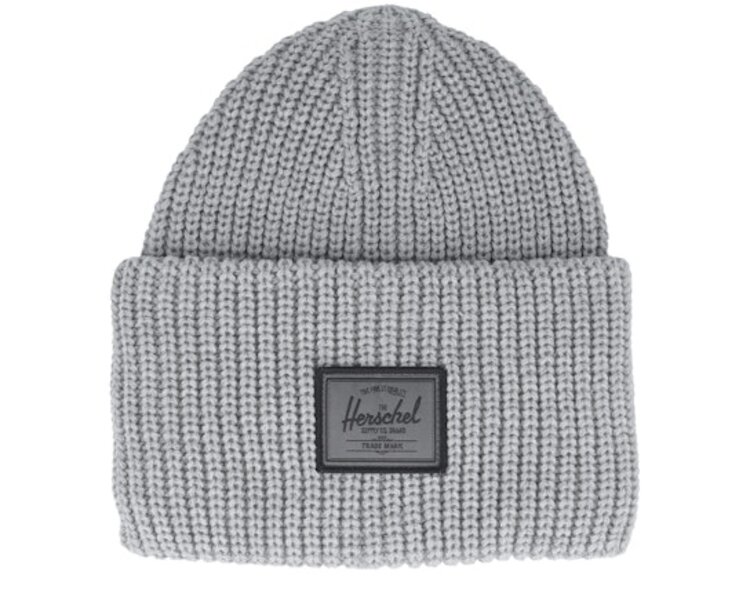 HERSCHEL TUQUE BEANIE JUNEAU - LIGHT GREY