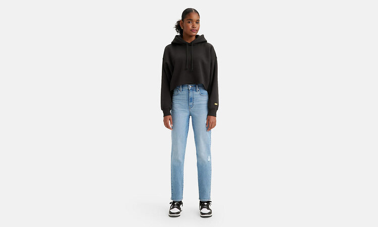 LEVI'S JEANS HIGH WAISTED MOM - EMERGING ENERGY