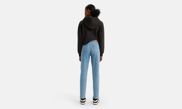 LEVI'S JEANS HIGH WAISTED MOM - EMERGING ENERGY