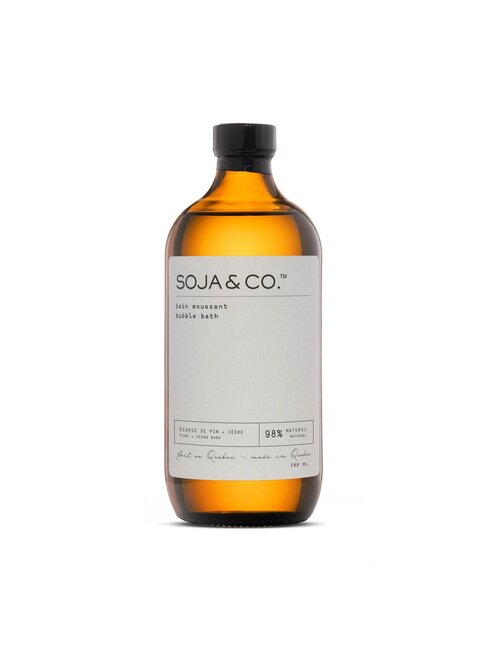 SOJA & CO BAIN MOUSSANT - ÉCORCE DE PIN & CÈDRE