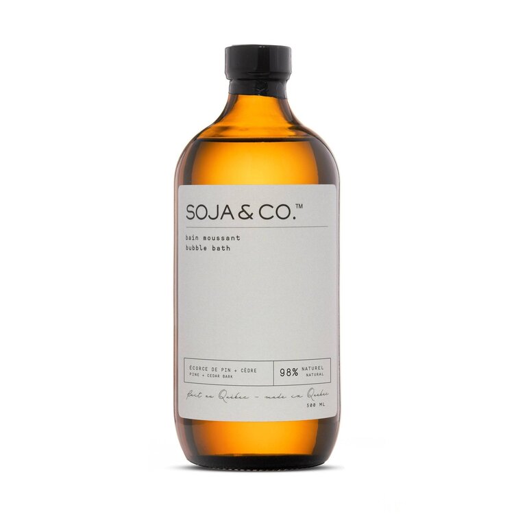 SOJA & CO BAIN MOUSSANT - ÉCORCE DE PIN & CÈDRE