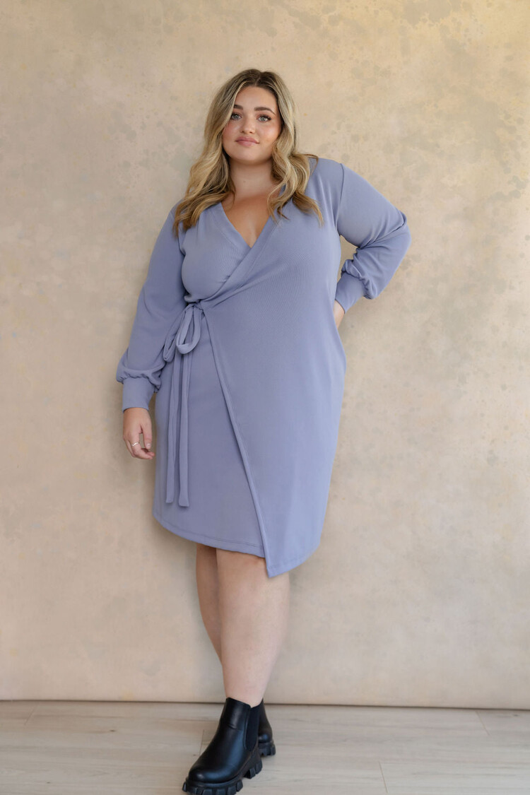 ROSE MATERNITÉ ROBE DOROTHÉ - BLEU PROVENCE