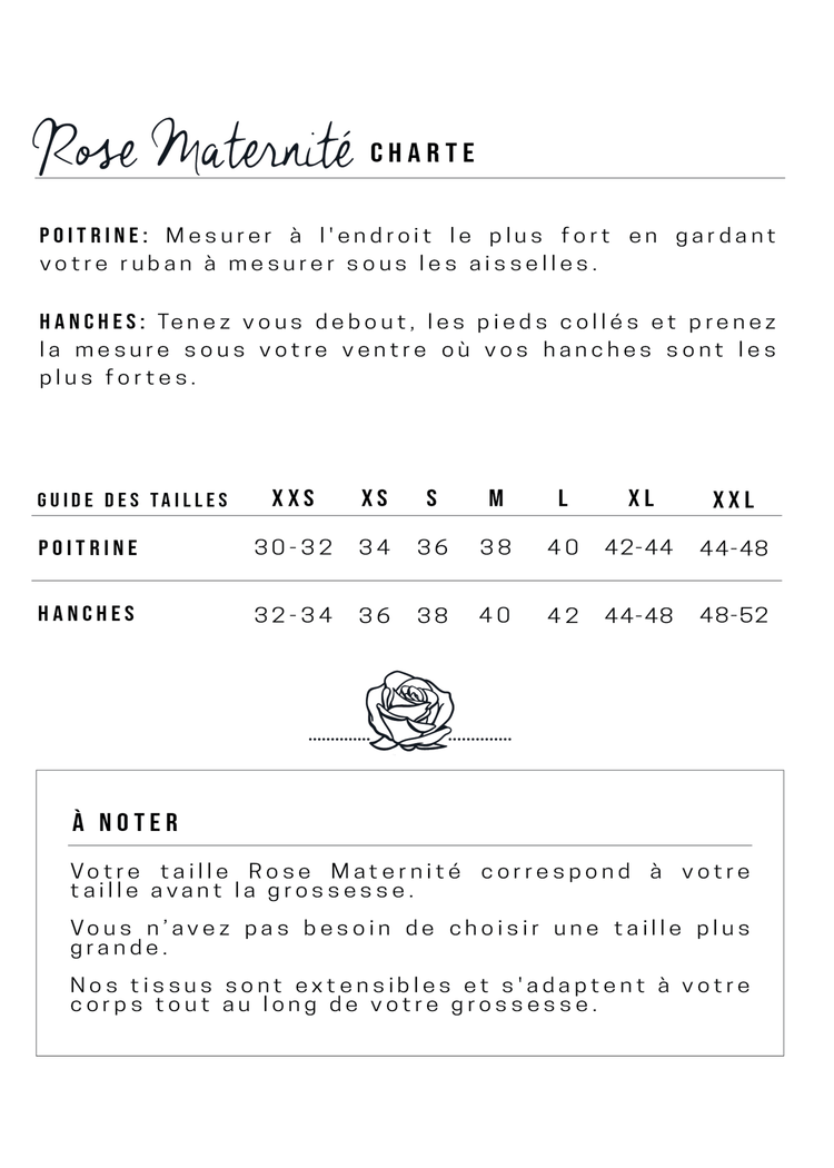 ROSE MATERNITÉ ROBE OPALIA - FLEURI BLEU AZUR