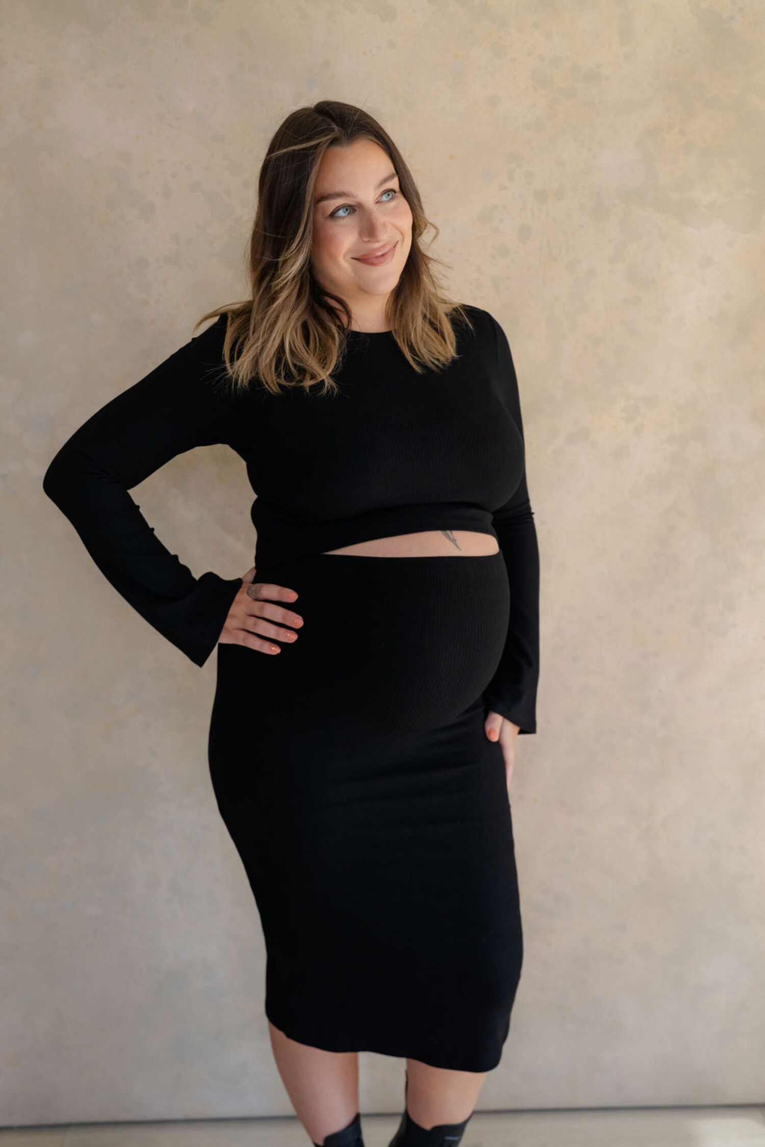 JUPE DROITE CHARLOTTE NOIR Boutique La Penderie