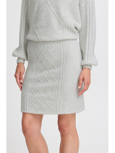 B.YOUNG JUPE MEDI - MARSHMALLOW MELANGE