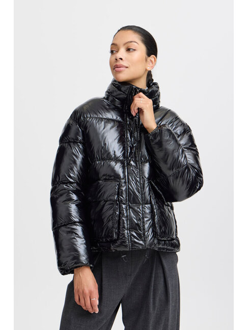 B.YOUNG MANTEAU BINIA - NOIR