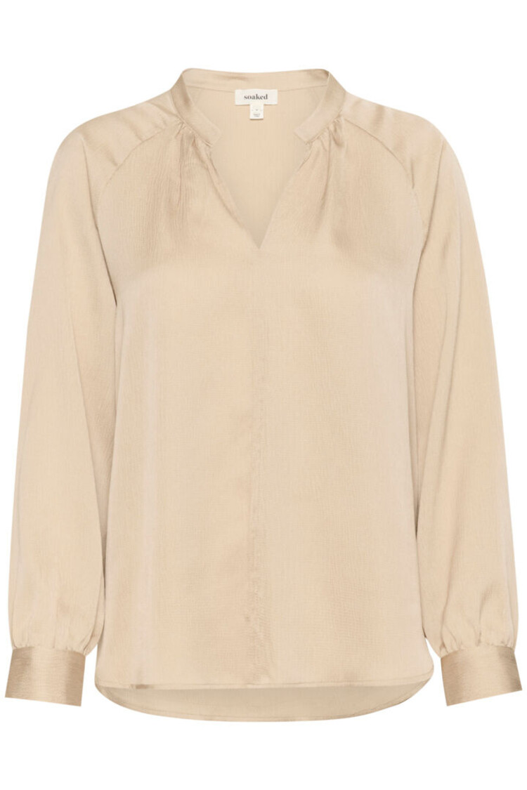 SOAKED IN LUXURY BLOUSE LOANA - IRISH CREAM