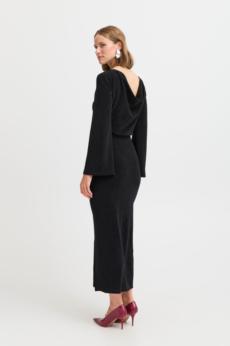 B.YOUNG ROBE SHILOH - BLACK MIX