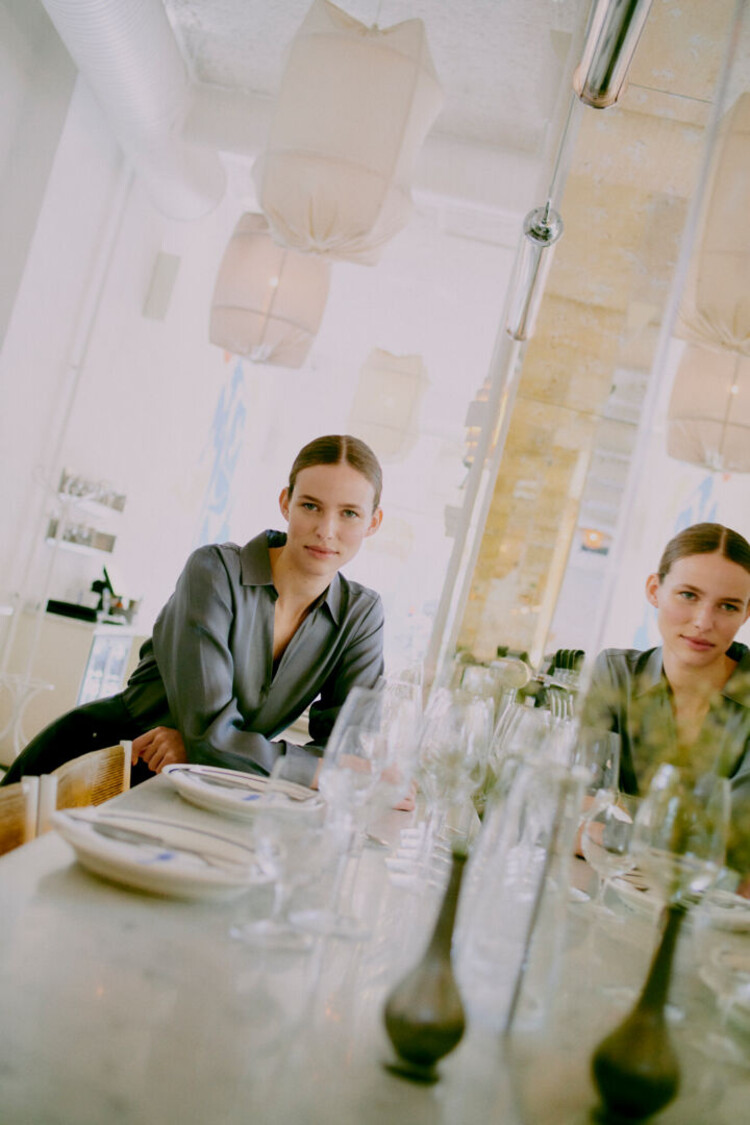 B.YOUNG CHEMISE FILIE - QUIET SHADE MIX