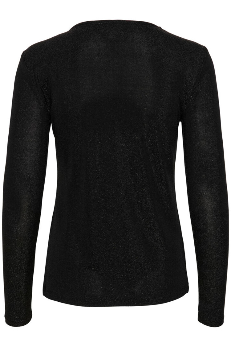 SOAKED IN LUXURY CHANDAIL À NOEUD SKYLARA - NOIR