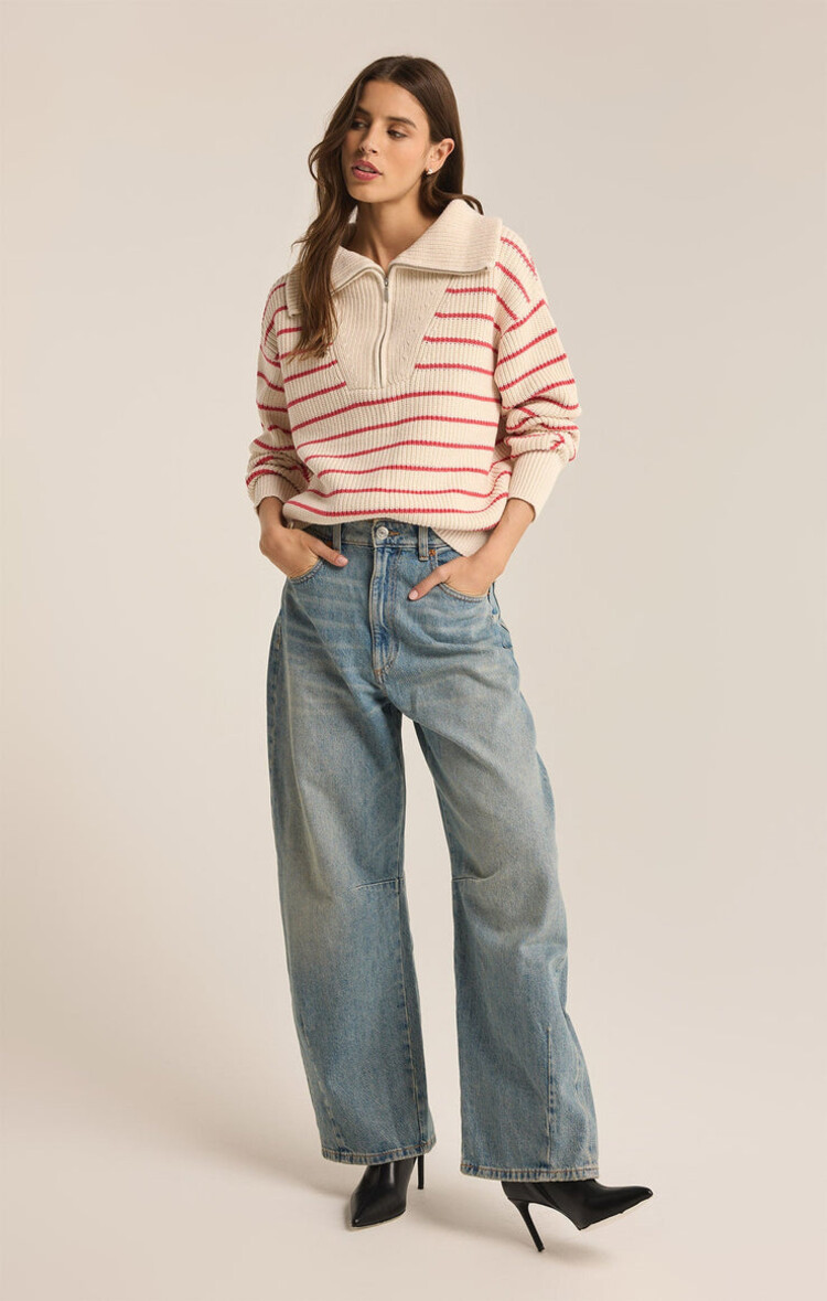 Z SUPPLY TRICOT VILLA - RED PEPPER