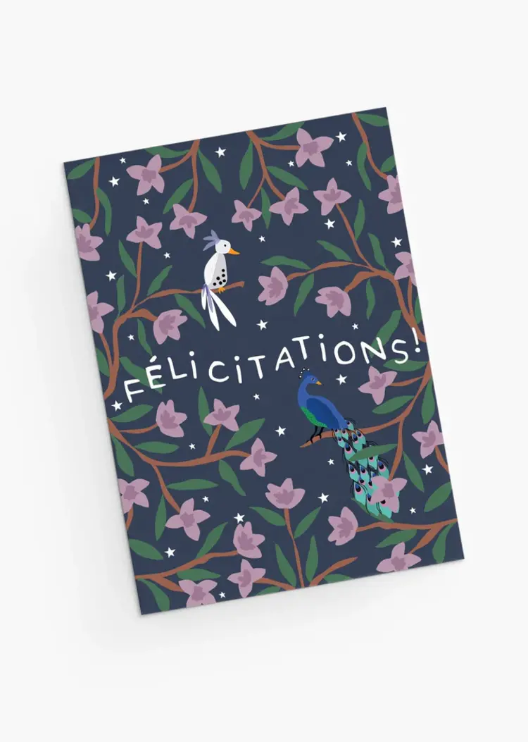 MIMI & AUGUST CARTE DE SOUHAITS - FÉLICITATIONS