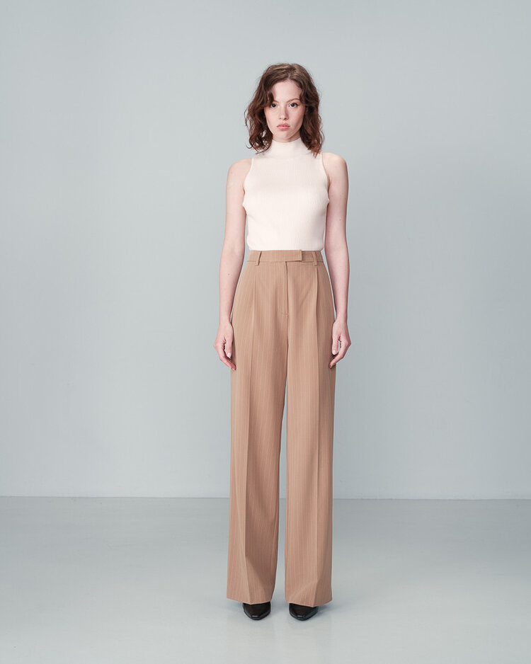 GRACE & MILA PANTALON NEVE - CAMEL