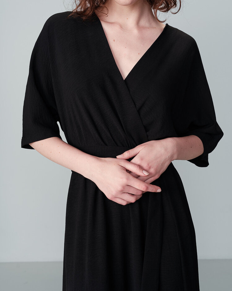 GRACE & MILA ROBE NAYA - NOIR