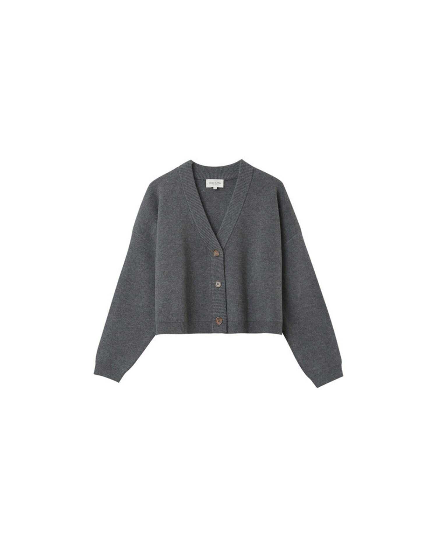 CARDIGAN NACHO - GRIS - Boutique La Penderie CARDIGAN NACHO - GRIS - Boutique La Penderie