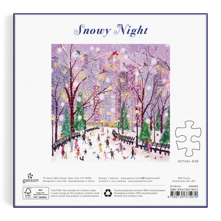 CASSE-TÊTE 500 MCX - SNOWY NIGHT