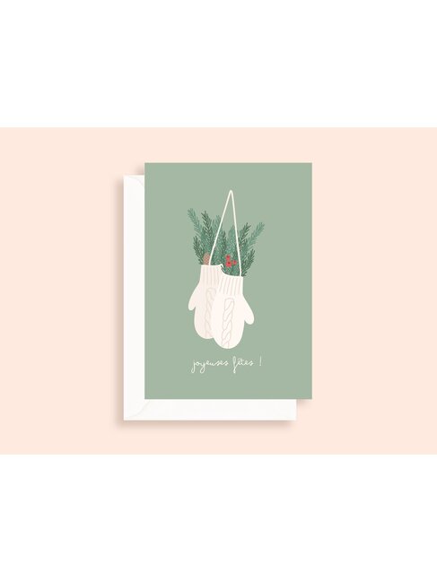 MÕMY CARTE DE VOEUX - MITAINES