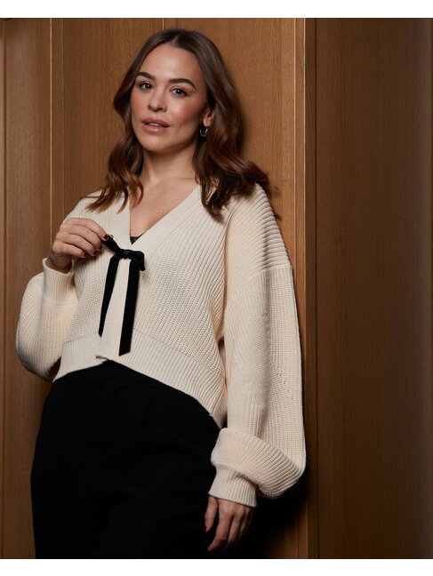 NANA THE BRAND CARDIGAN SELENA - BEIGE