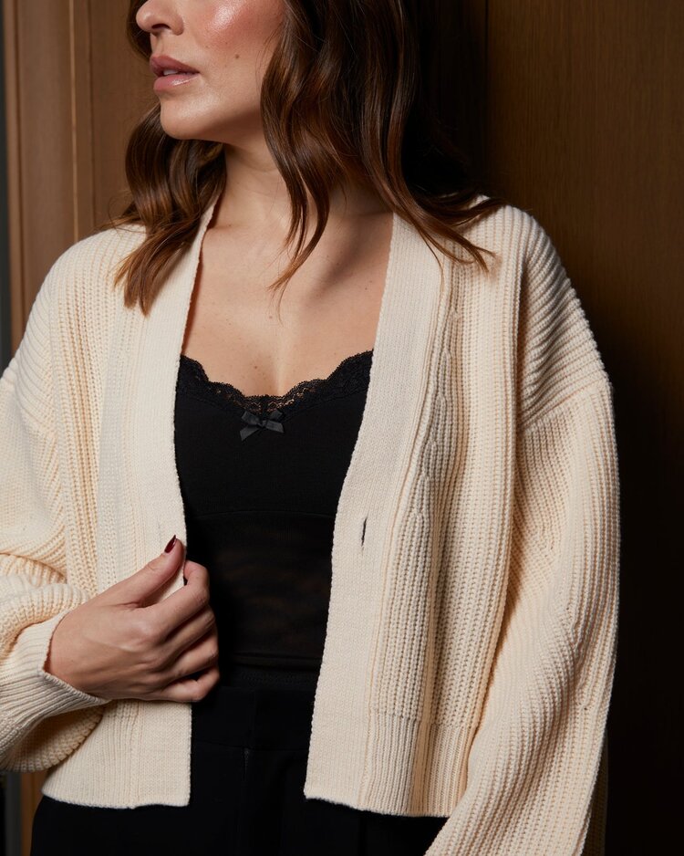 NANA THE BRAND CARDIGAN SELENA - BEIGE