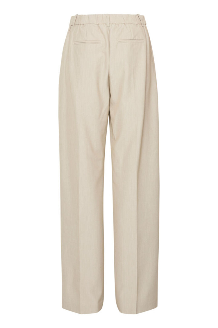 B.YOUNG PANTALON DANTA WIDE - HUMUS MELANGE
