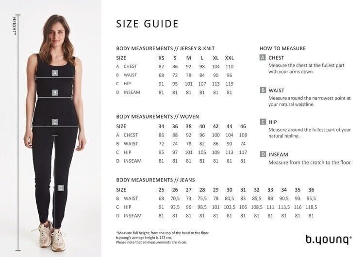 B.YOUNG PANTALON DANTA WIDE - HUMUS MELANGE